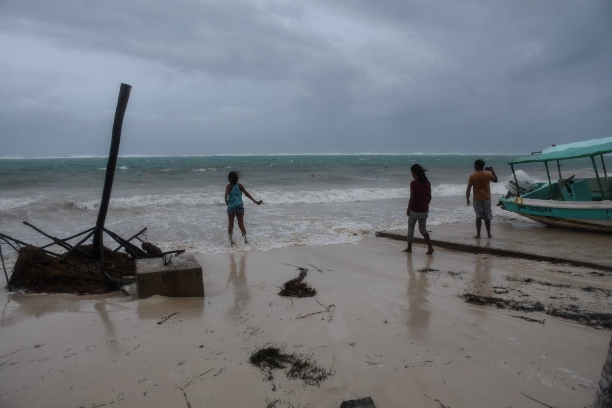 Huracán 'Zeta' toca tierra en Quintana Roo | Cuartoscuro