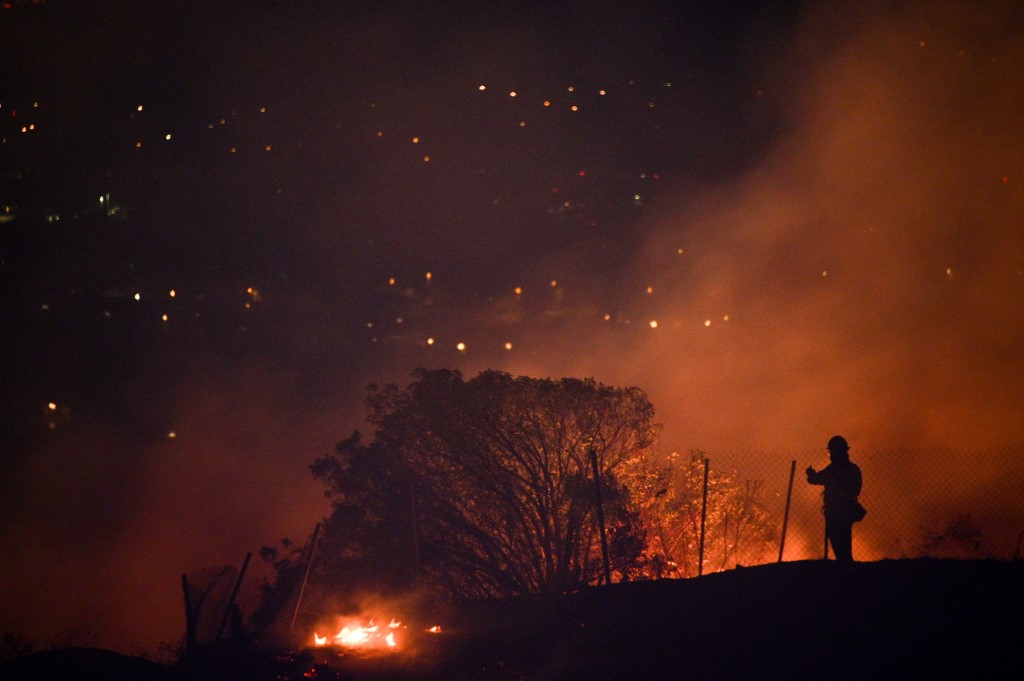 Incendio en los Ángeles, California | AFP