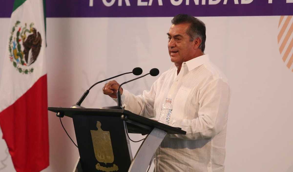 Jaime Rodríguez Calderón, gobernador de Nuevo León. Foto: Jorge López.