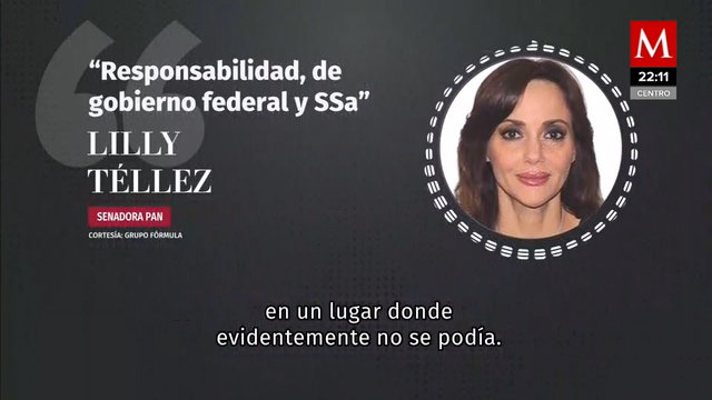 Secretaría de Salud, responsable de muerte de senador por covid: Lilly Téllez