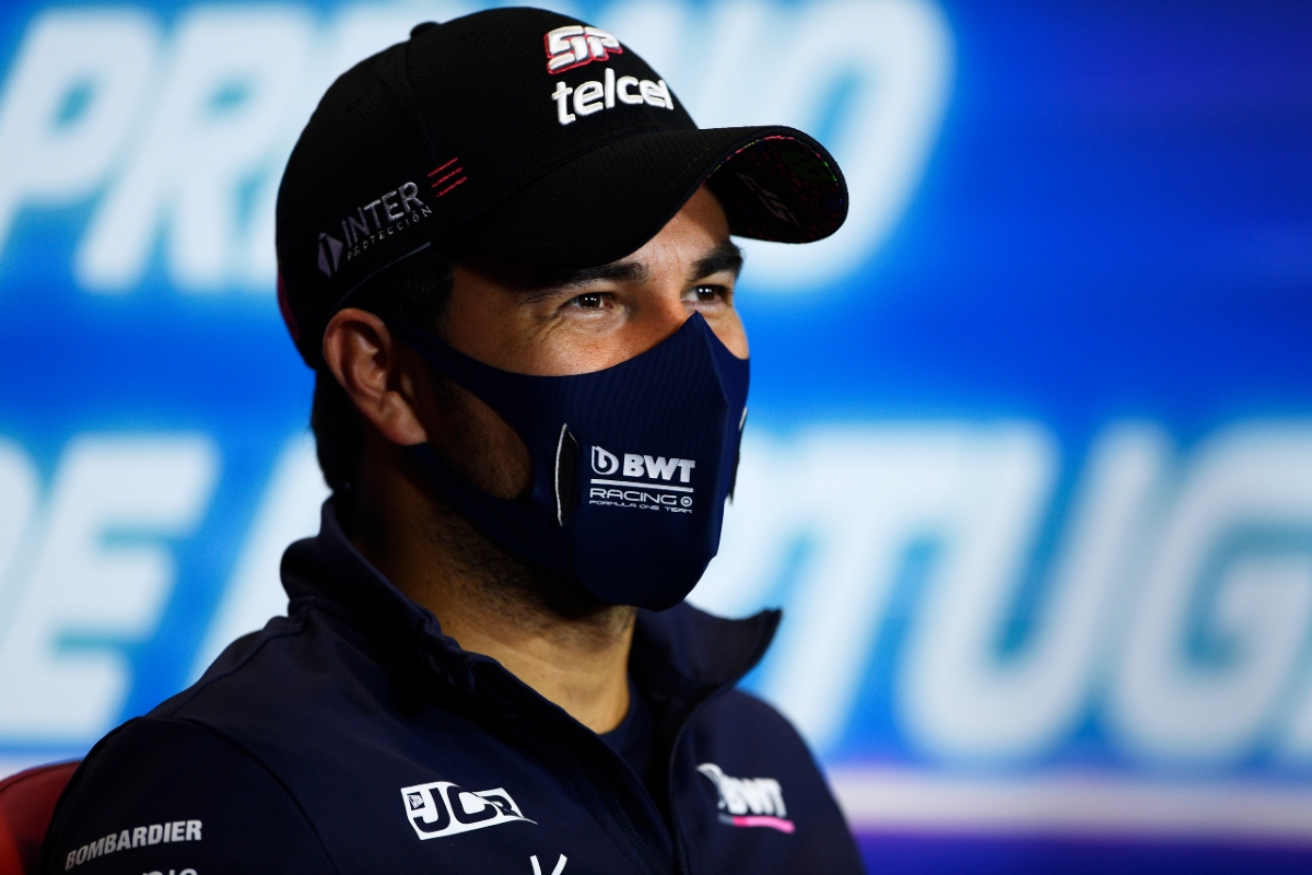 Sergio Pérez, el piloto del día en el GP de Portugal (AFP)