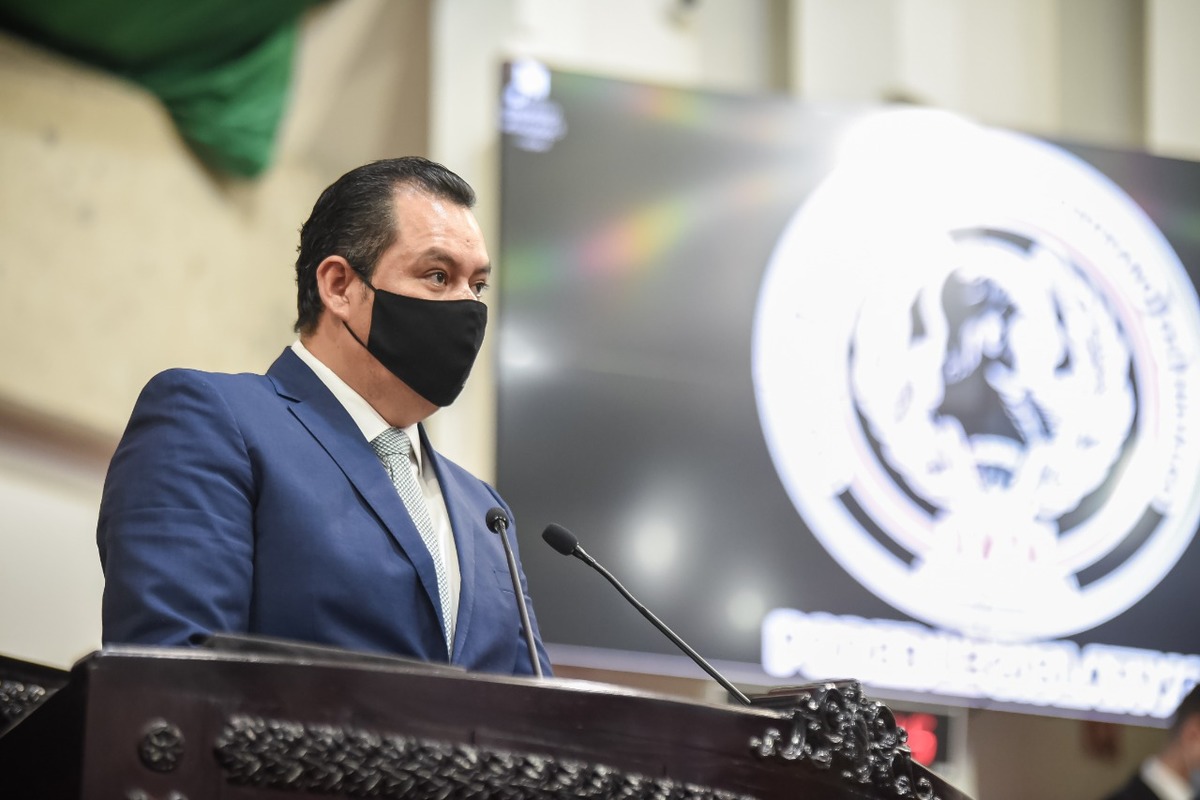 Asael Hernández Cerón, El presidente de la Junta de Gobierno de la LXIV Legislatura. (Cortesía)