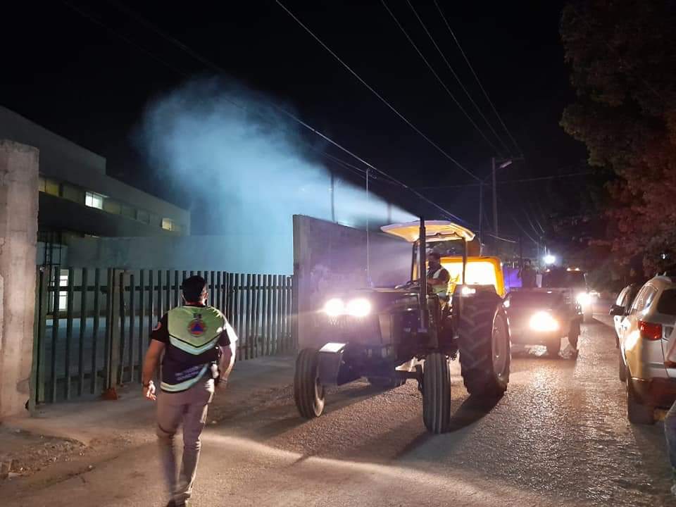 Desde que inició la pandemia se realizaron recorridos en más de 90 colonias y 30 comunidades rurales. (Especial)