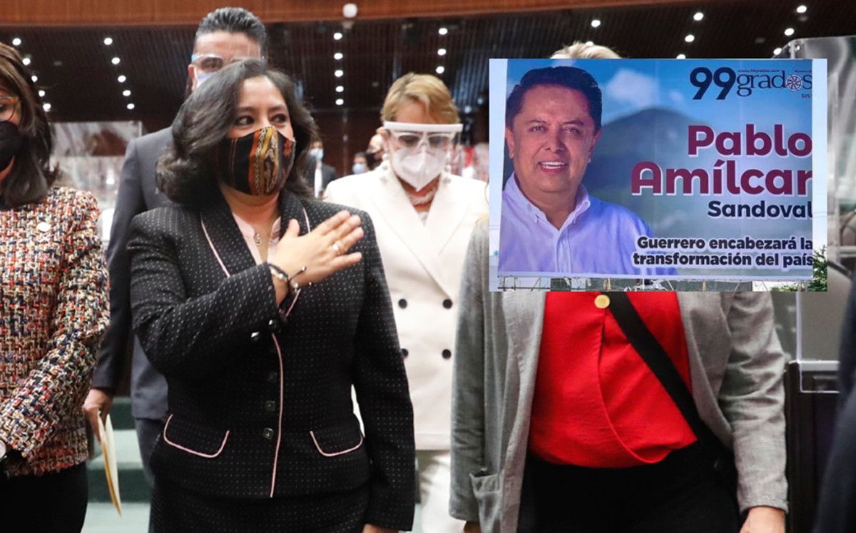 Irma Sandoval compareció en San Lázaro por el segundo informe de gobierno. (Cámara de Diputados y Rogelio Agustín Esteban)