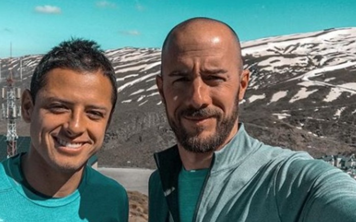 Javier Hernández y Diego Dreyfus (Instagram: @diegodreyfus)