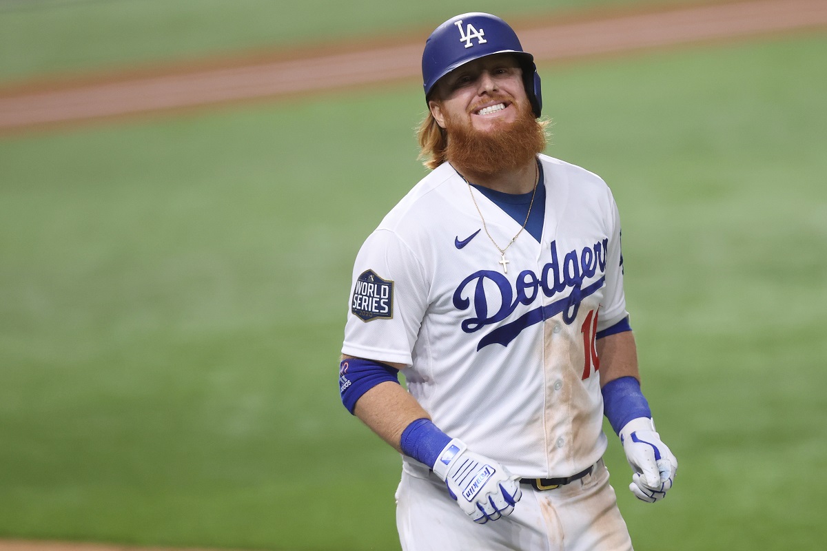 Justin Turner , jugador de los Dodgers (AFP)