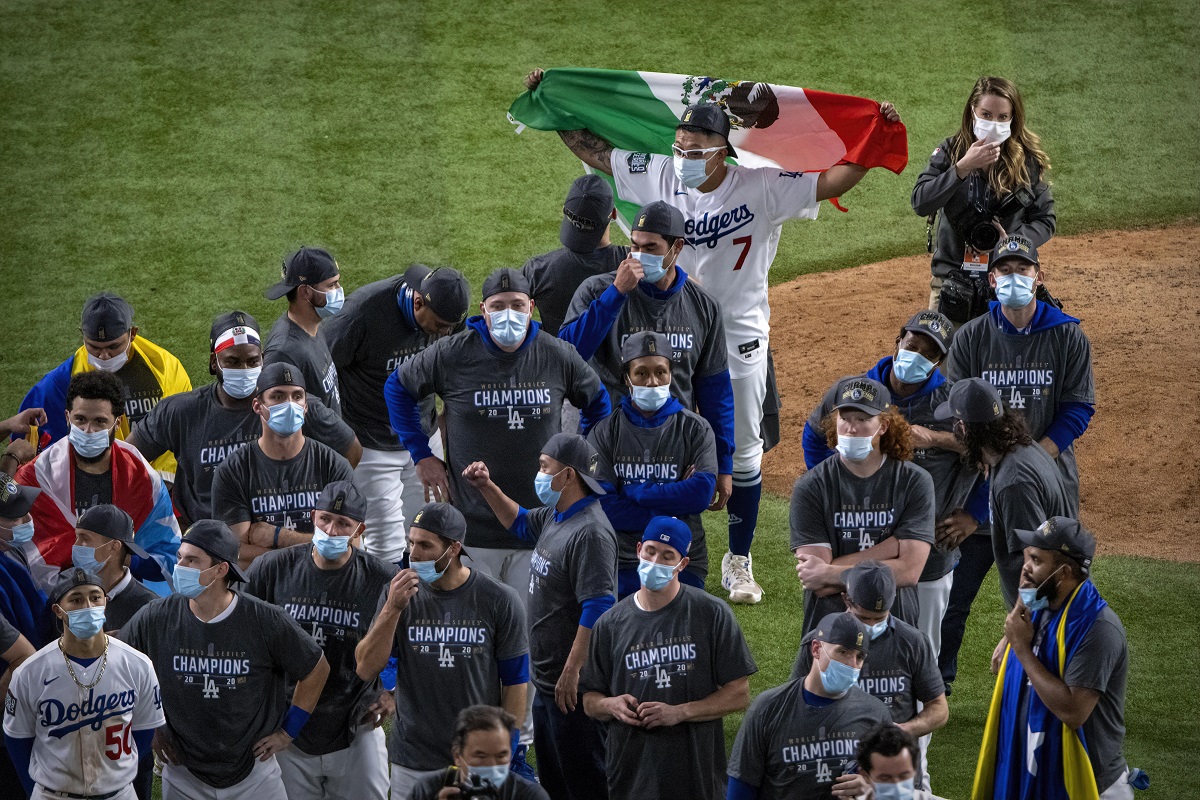 Los Dodgers conquistaron la Serie Mundial 2020 (Reuters)