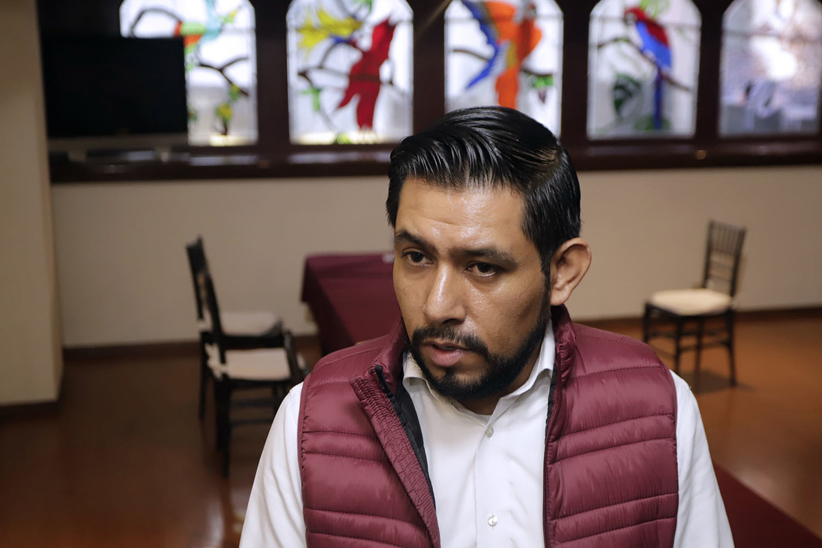 Regidor de morena, Edson Cortés Contreras. (Agencia Enfoque)