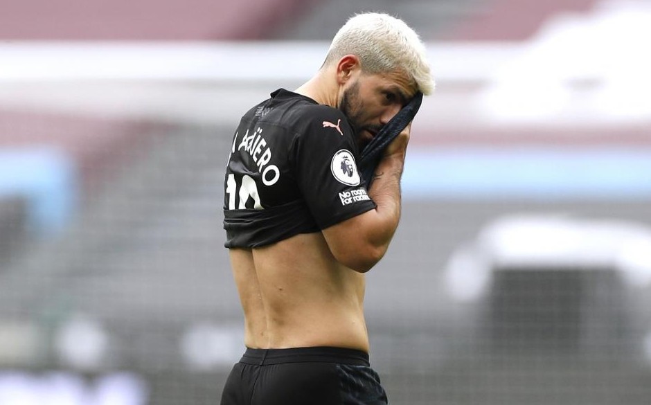 Sergio Agüero, futbolista del Manchester City (AP)