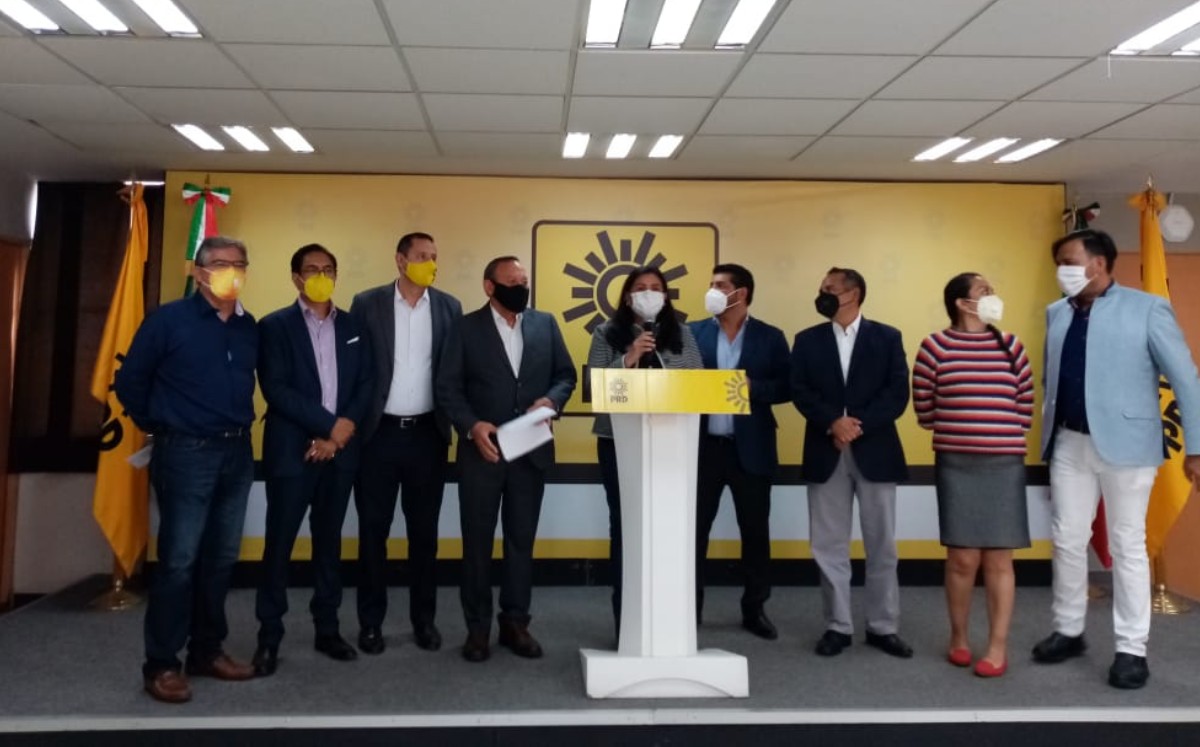 El dirigente estatal informó que ayer iniciaron la acción de inconstitucionalidad en la Corte en contra del decreto 190. (Kenia Hernández)