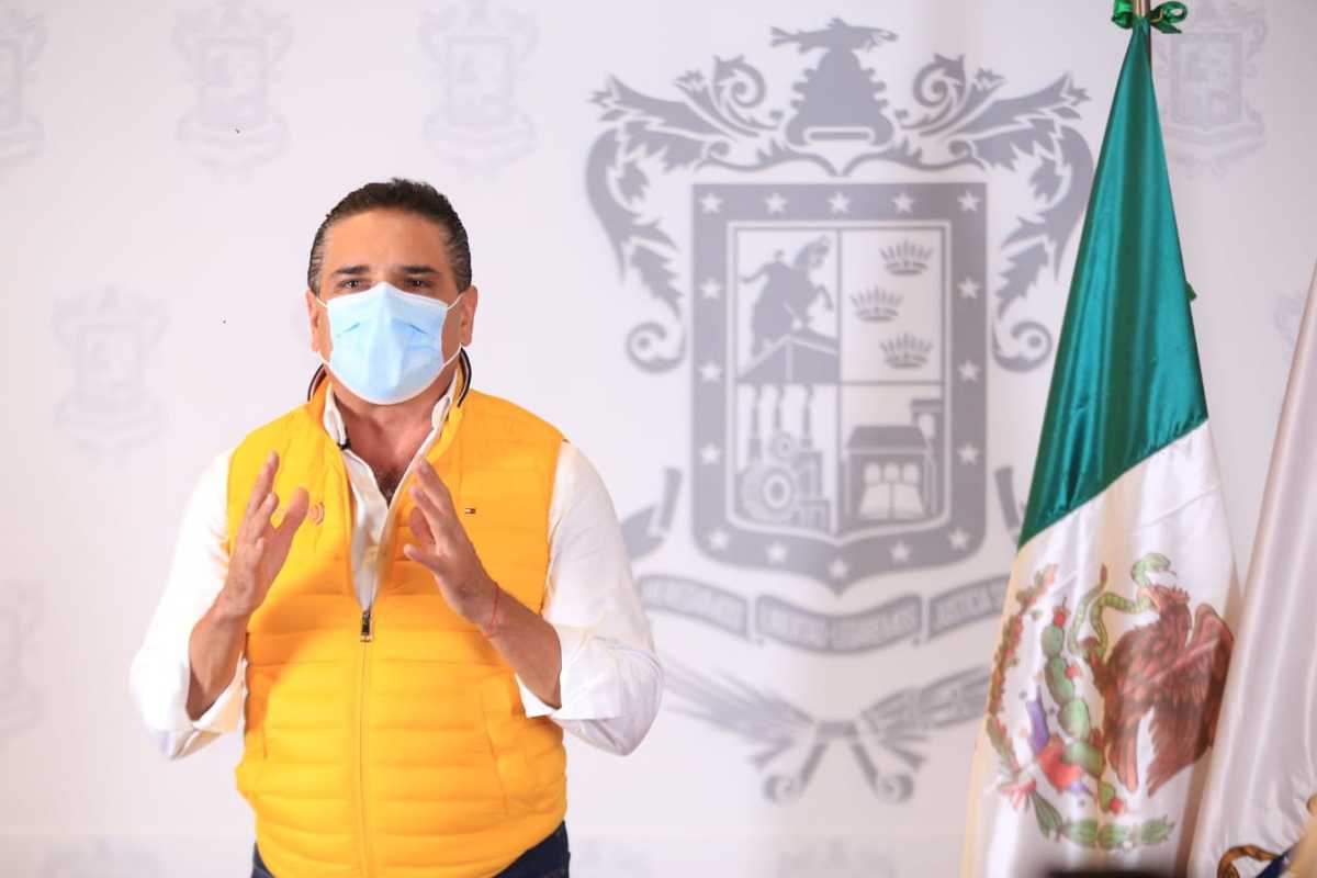 El gobernador de Michoacán, Silvano Aureoles.