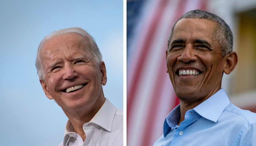 Joe Biden y Barack Obama. | AFP