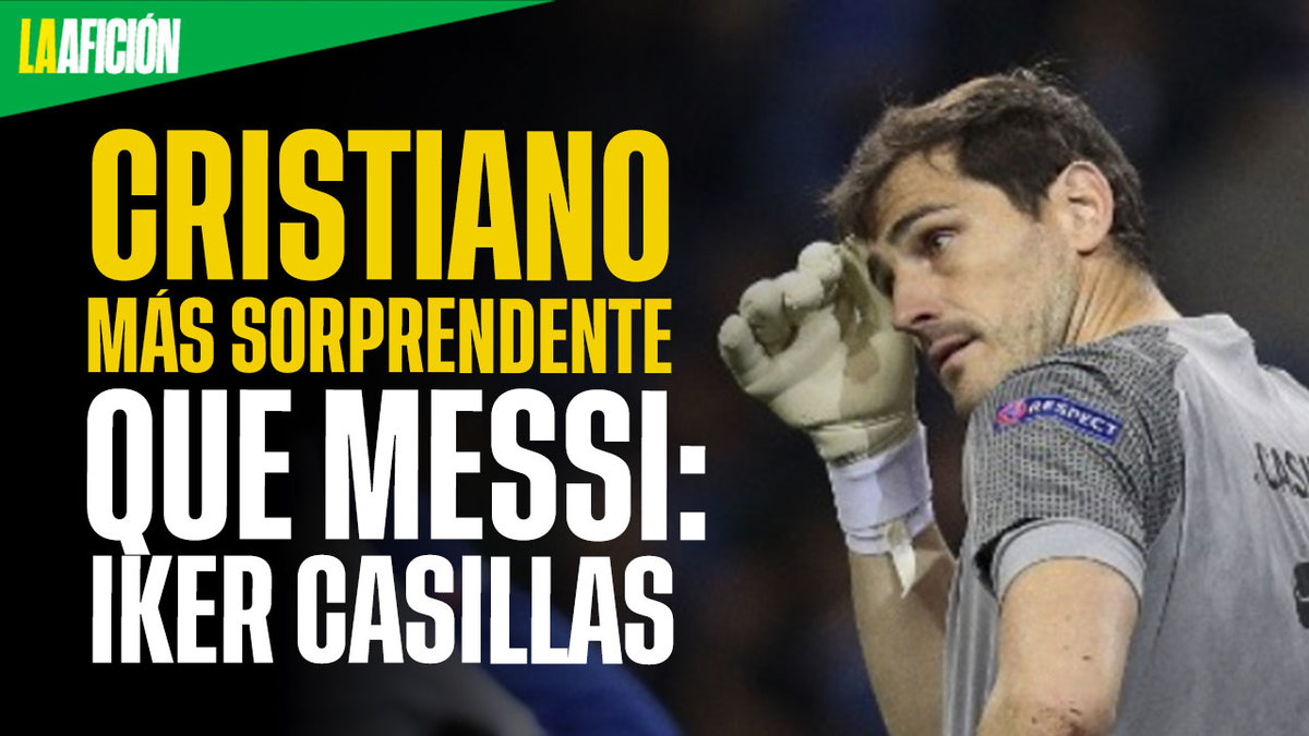Lo que ha hecho Cristiano es más impresionante que Messi: Iker Casillas