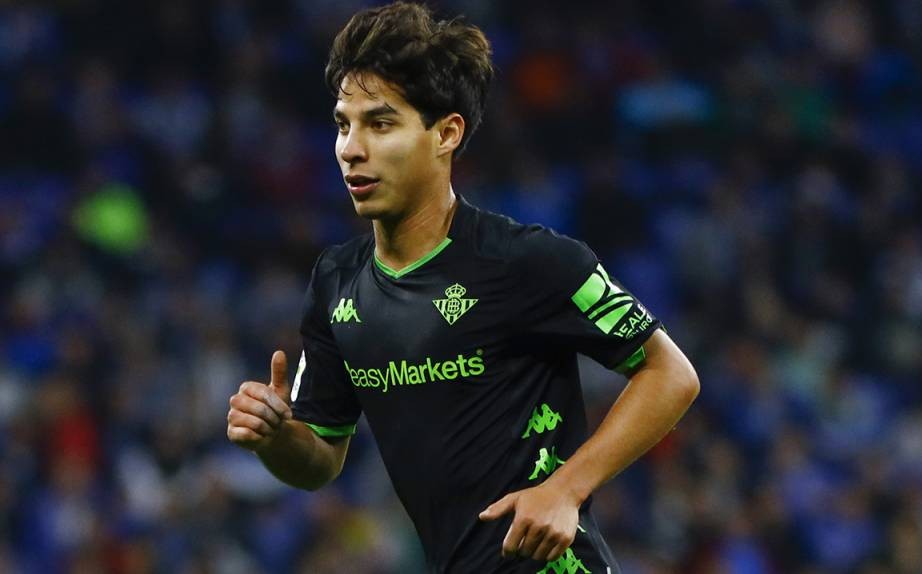 Diego Lainez, jugador del Betis (Imago7)