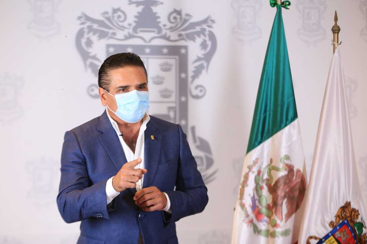 El gobernador de Michoacán, Silvano Aureoles. (Jocelyn Estrada)