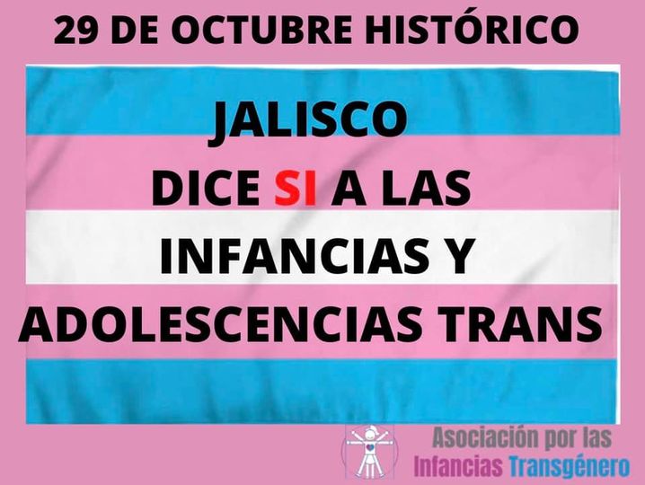 Jalisco oficializó el procedimiento de reconocimiento de identidad de género. (Especial)