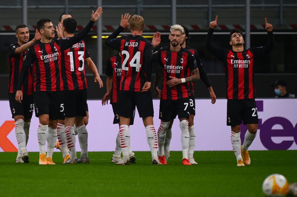 Milan derrota al Slavia Praga (AFP)