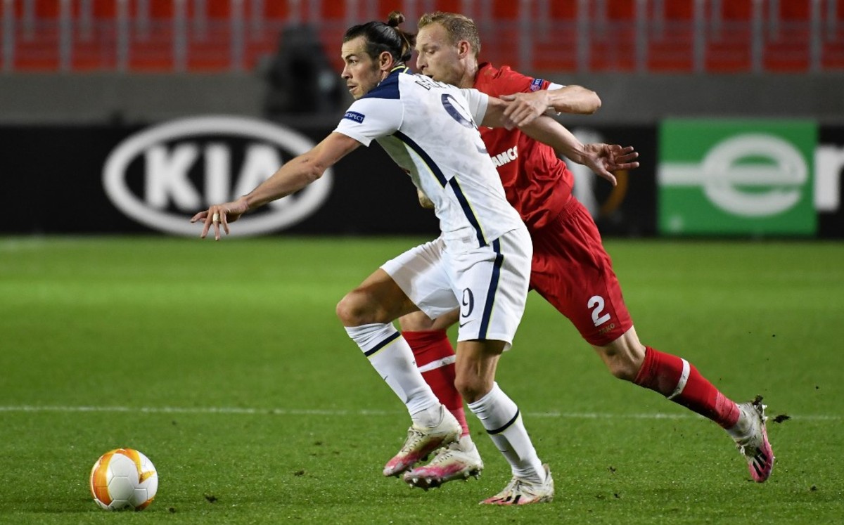 Tottenham sufrió su primera victoria ante Europa League (AFP)