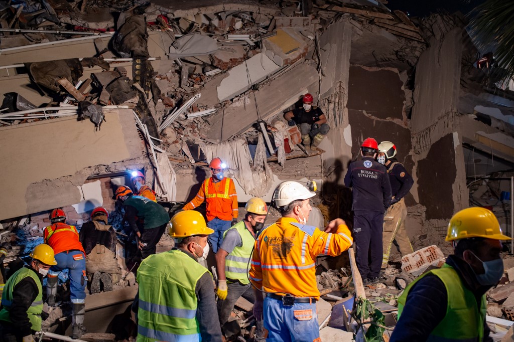 El sismo se produjo durante la tarde en Turquía. (AFP)