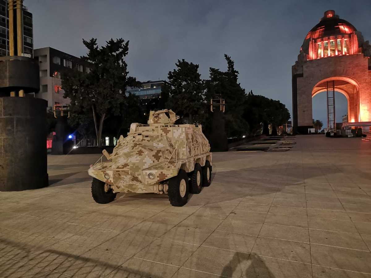 Durante la exposición, serán mostrados siete vehículos de uso militar. (Francisco Mejía)