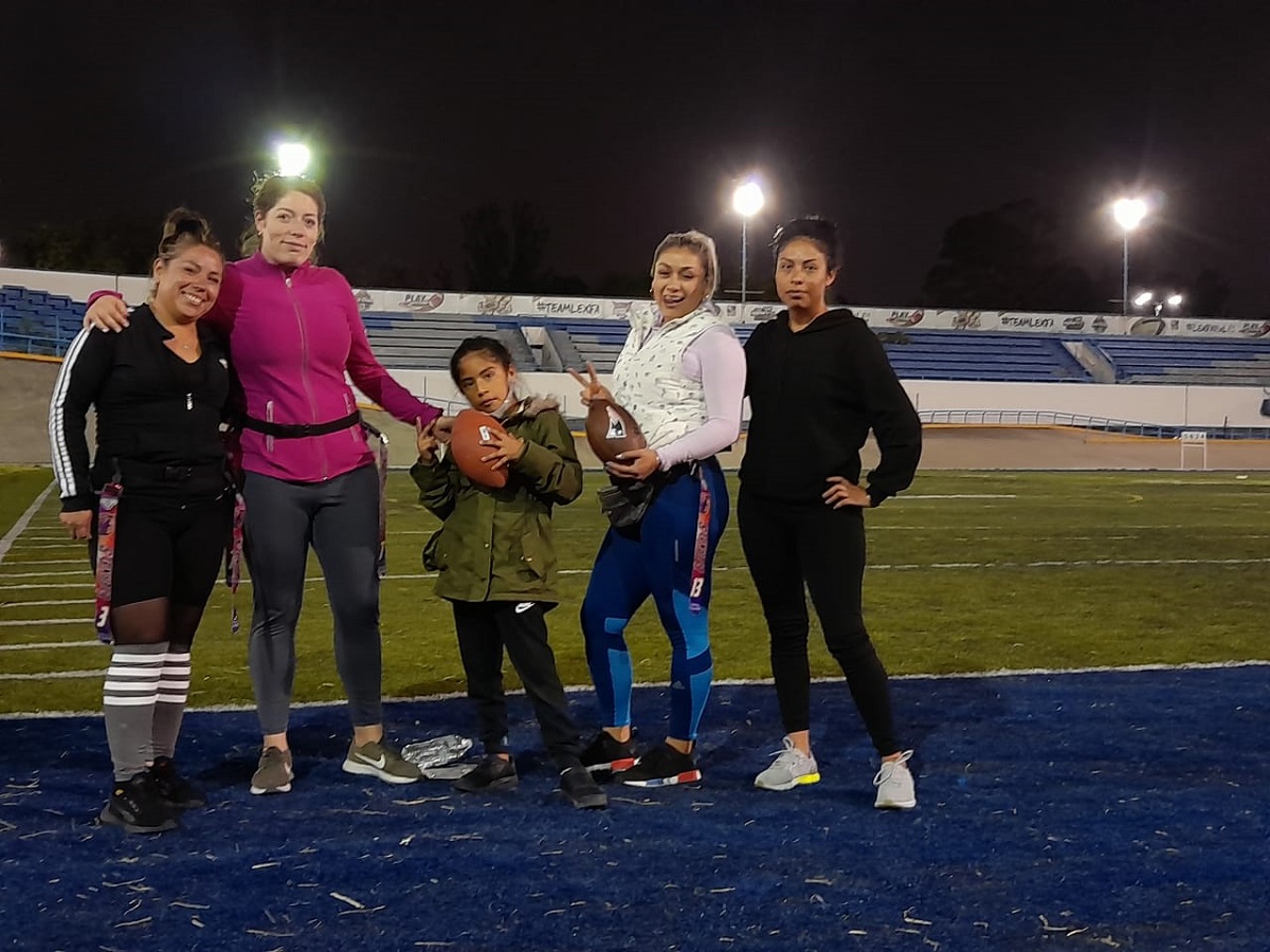 'Eternas', el equipo de tocho femenil forjado en las entrañas de Santa Martha Acatitla (Cortesía)