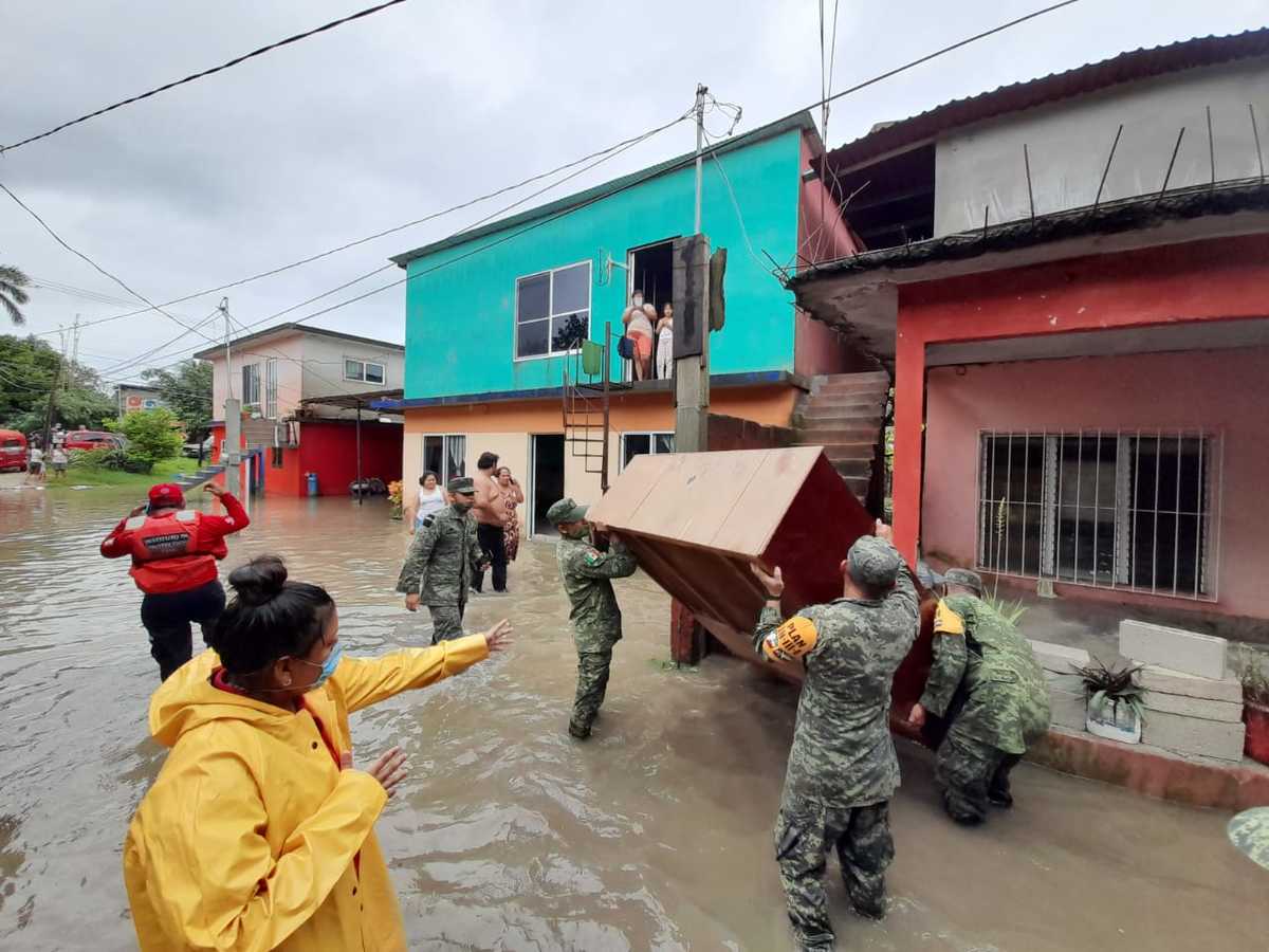 Al momento, los municipios de Centro, Cunduacán y Jalpa de Méndez presentan más afectaciones. (Manuel López)