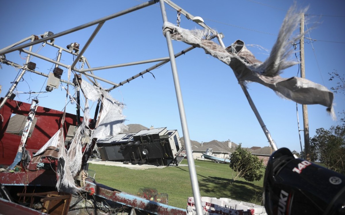 Zeta es el ciclón 27 de la actual temporada de huracanes atlántica. (AFP)