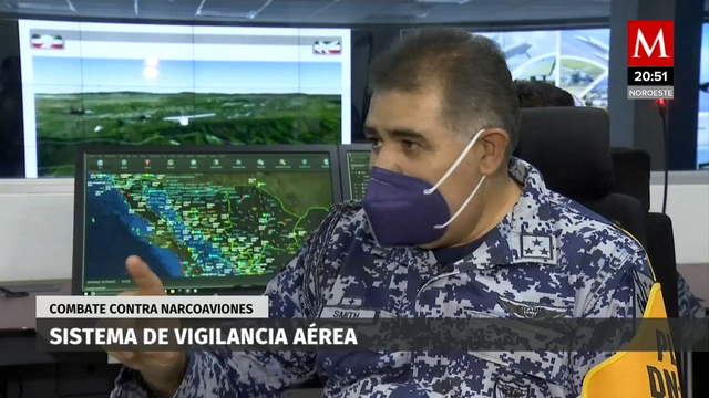 De está manera opera el Sistema Integral de Vigilancia Aérea de Sedena