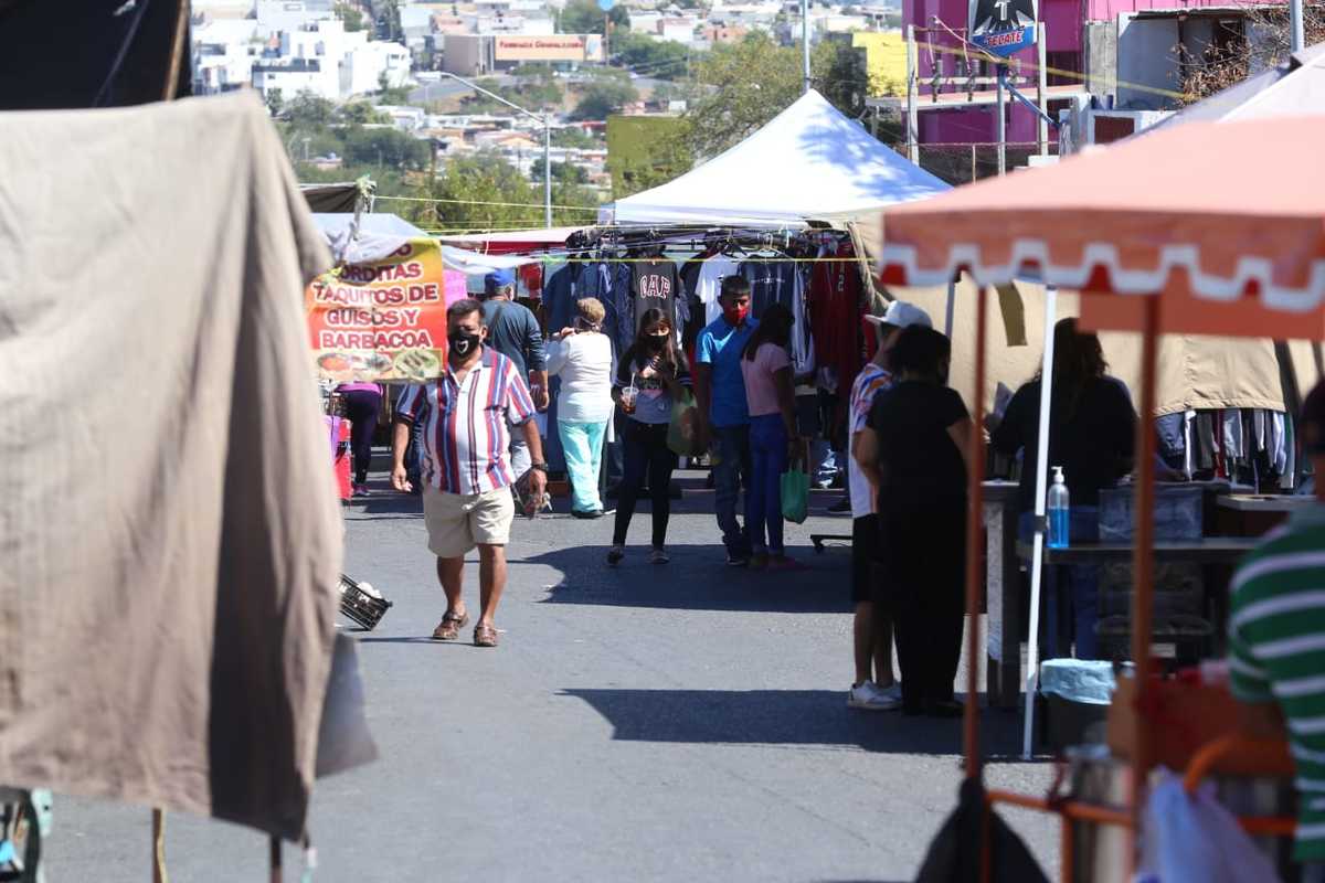 Mercados rodantes en  Nuevo León. Foto: Raúl Palacios