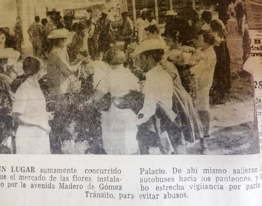 Así era el Día de Muertos hace 50 años. (Especial)