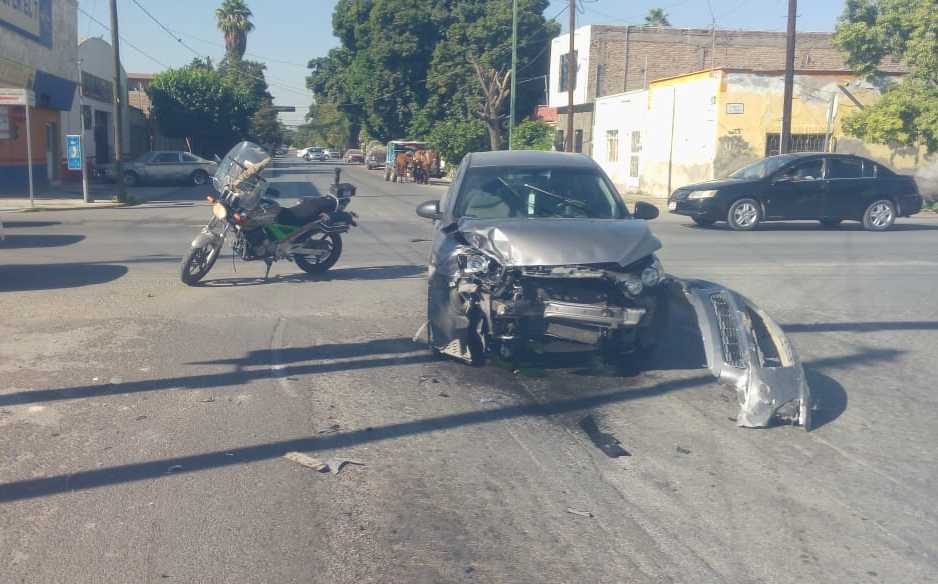 Gómez Palacio. Conductor resulta lesionado tras choque en el centro ...