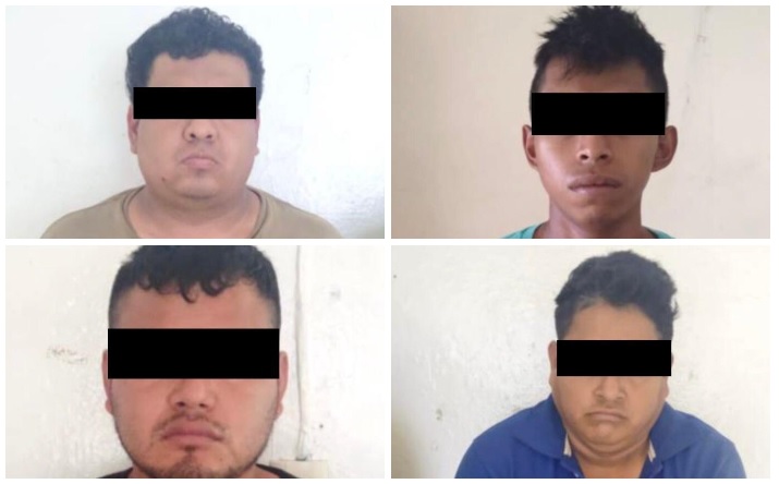 Los detenidos se encontraban sobre la carretera estatal Acayucan-Monte Grande.