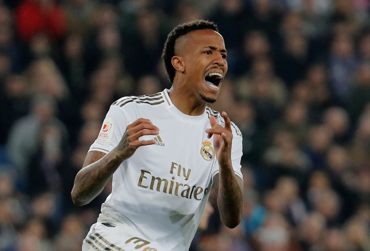 Éder Militao, defensa del Real Madrid, da positivo a coronavirus (Reuters)