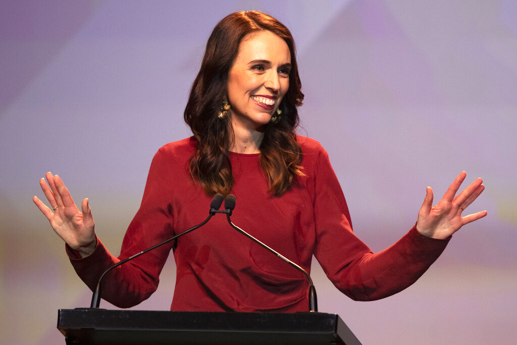 Jacinda Ardern ganó las elecciones parlamentarias de Nueva Zelanda hace un par de semanas. (AP)