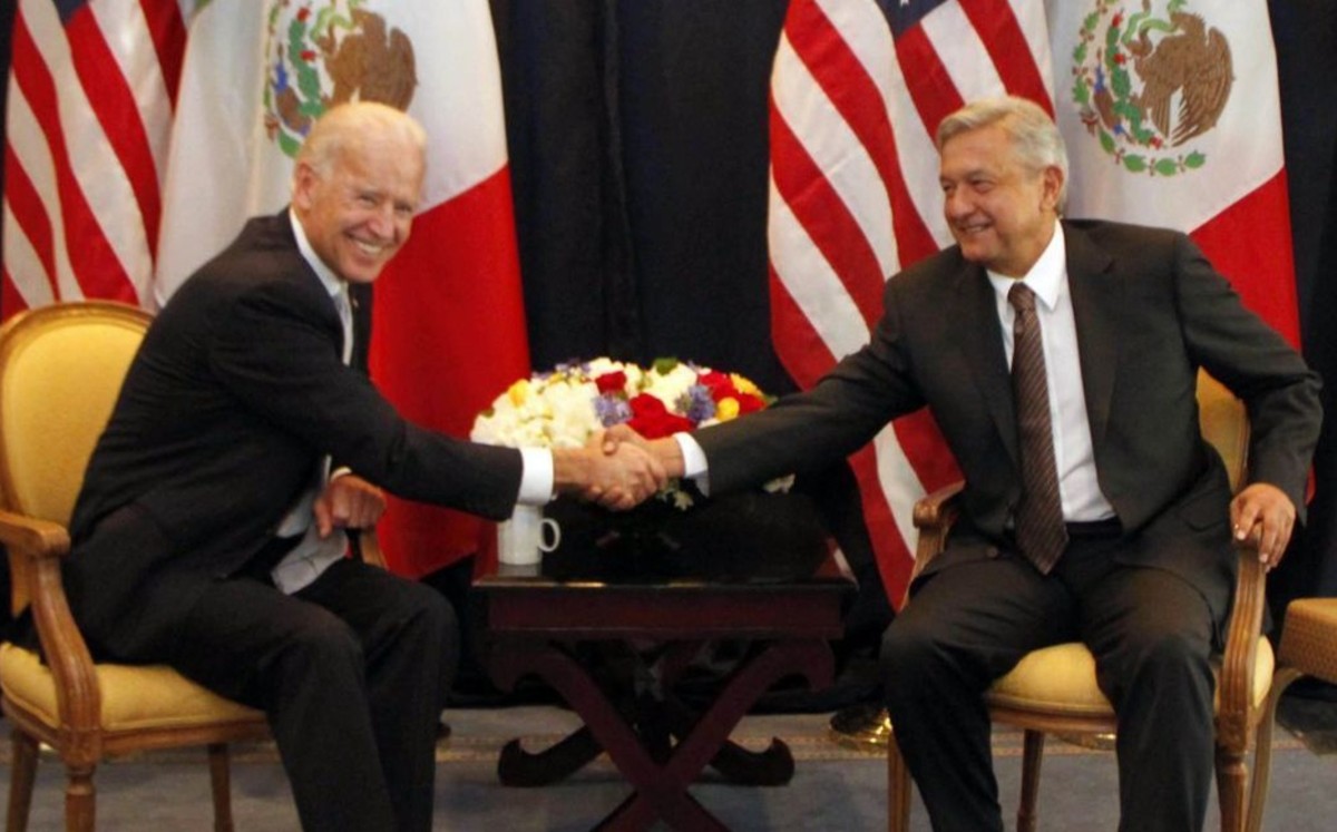 Joe Biden se reunió con AMLO en 2012. (Cuartoscuro)