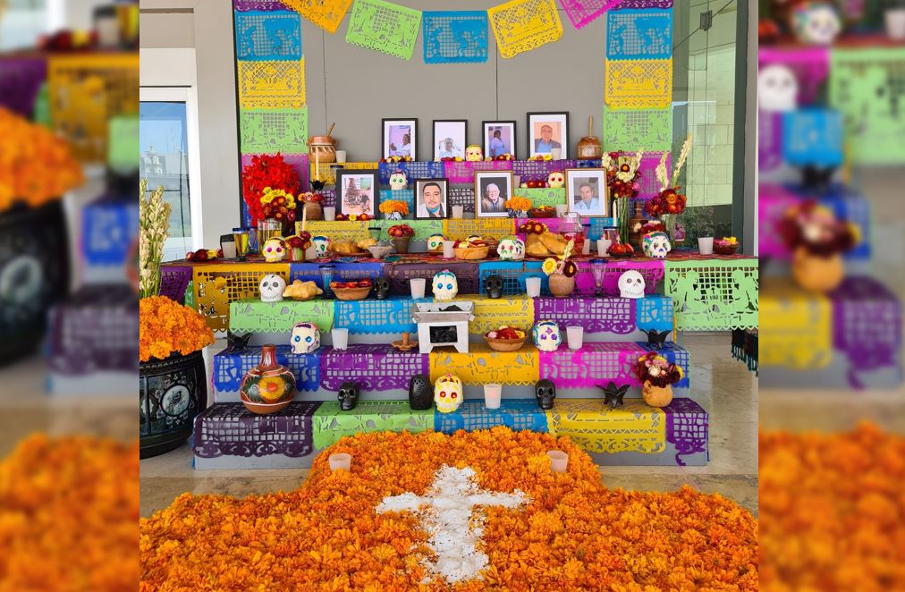 3 Museos honra a personal fallecido por covid-19 con altar de muertos. Foto: Francisco Zúñiga.