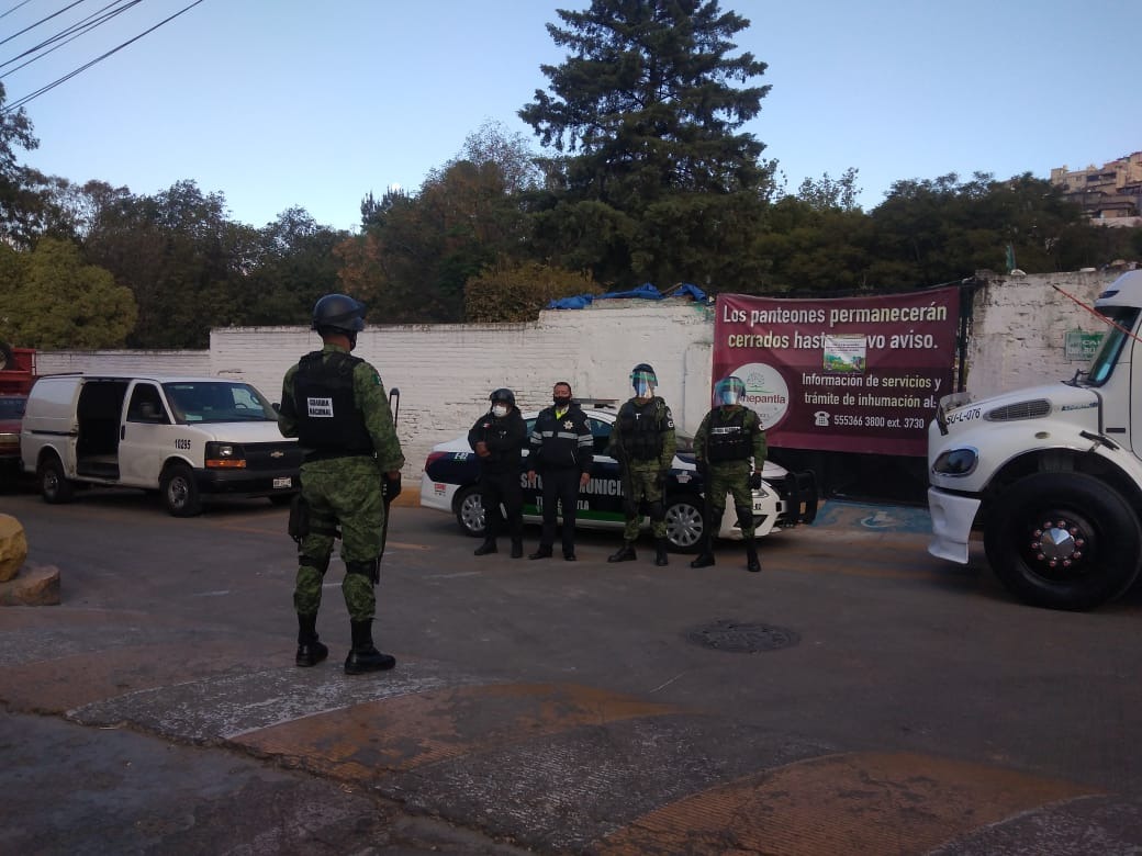 En el operativo participan elementos de varias áreas de seguridad. (Especial)