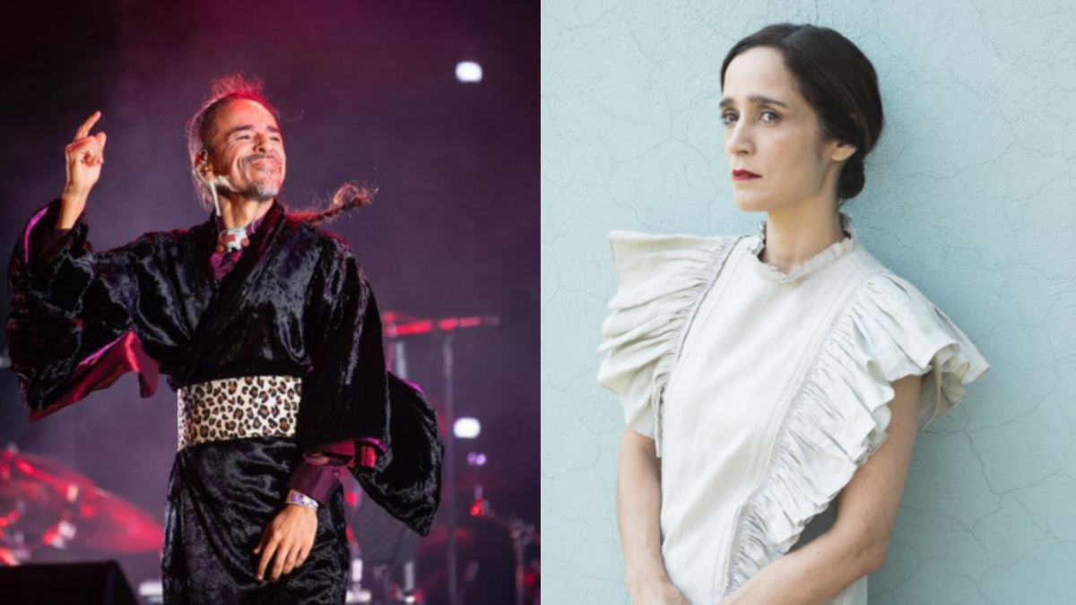 Rubén Alabarrán y Julieta Venegas. (Foto: Especial)