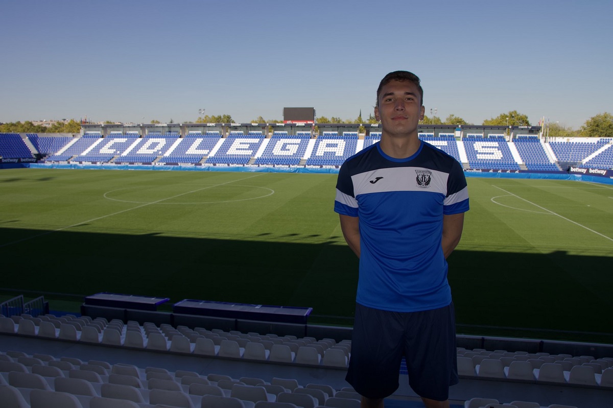 Salvador Pliego, el mexicano que busca trascender con el Leganés (Cortesía)