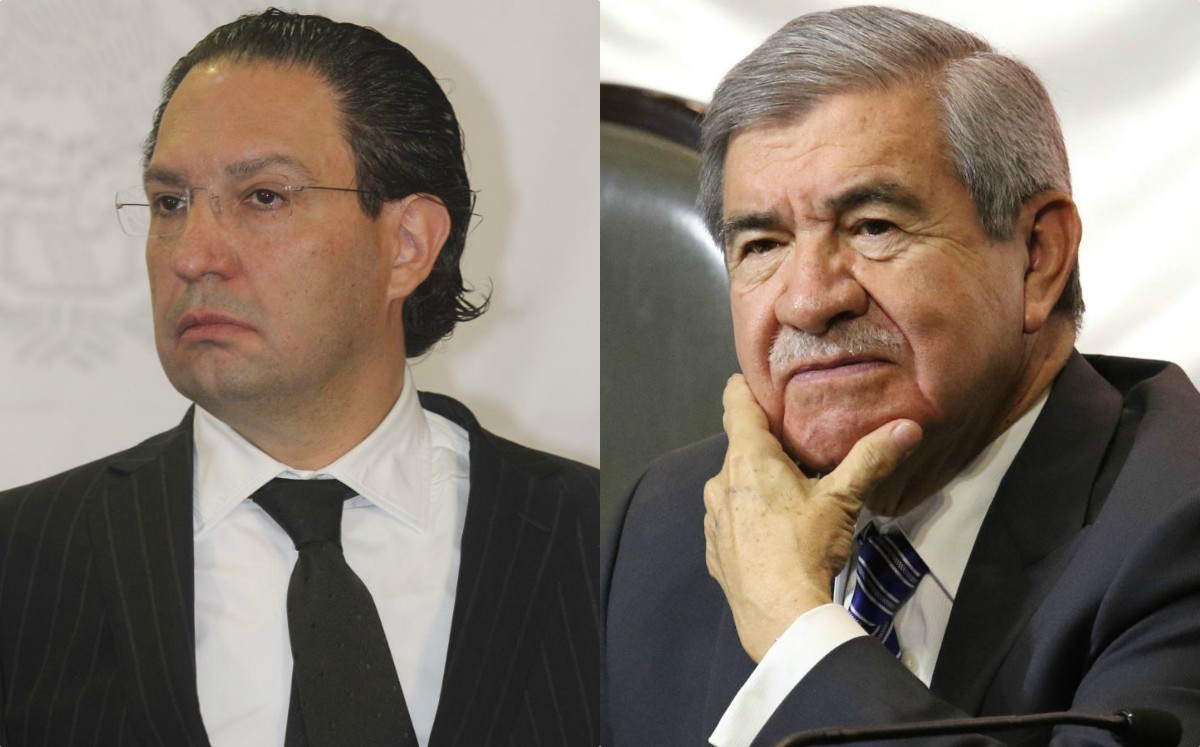 Zebadúa (izquierda) ofreció colaborar con la FGR; Juan Portal  (derecha) denunció al Presidente las irregularidades. (Cuartoscuro)