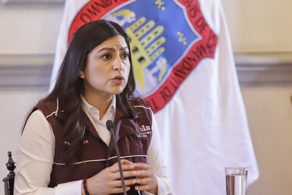 Claudia Rivera, presidenta Municipal de Puebla. (Agencia Enfoque)