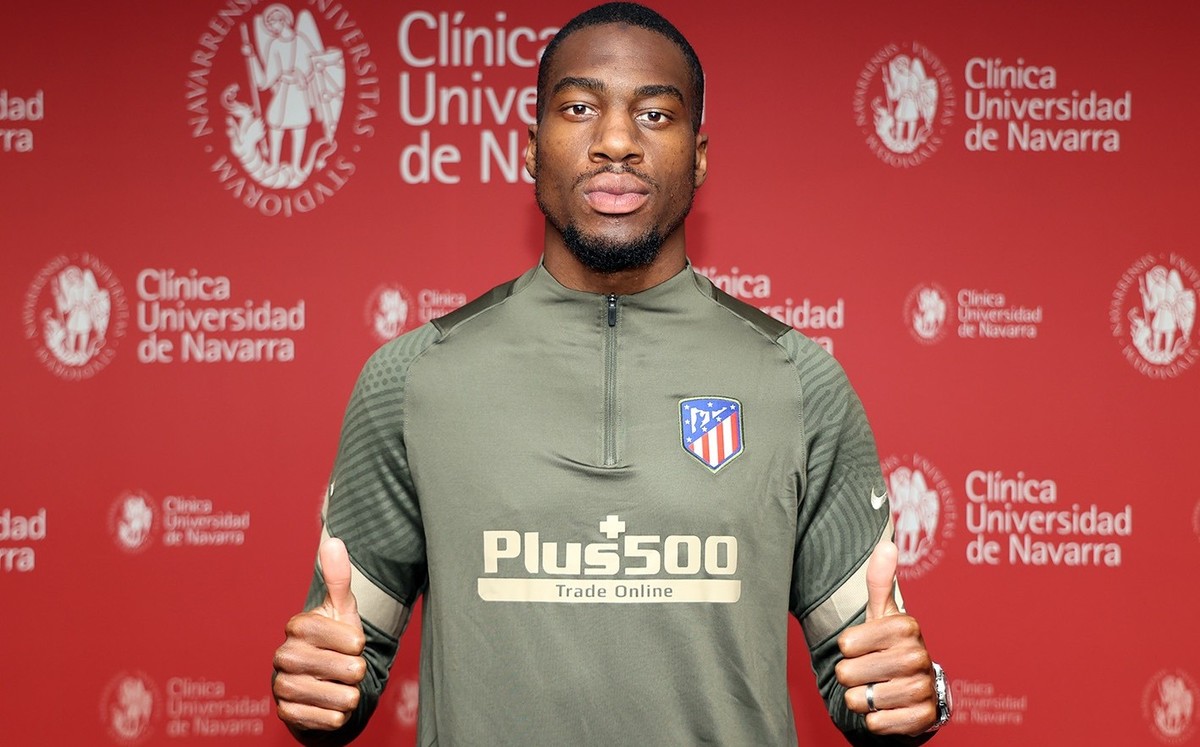 Geoffrey Kondogbia, nuevo fichaje del Atlético de Madrid (Twitter @Atleti)