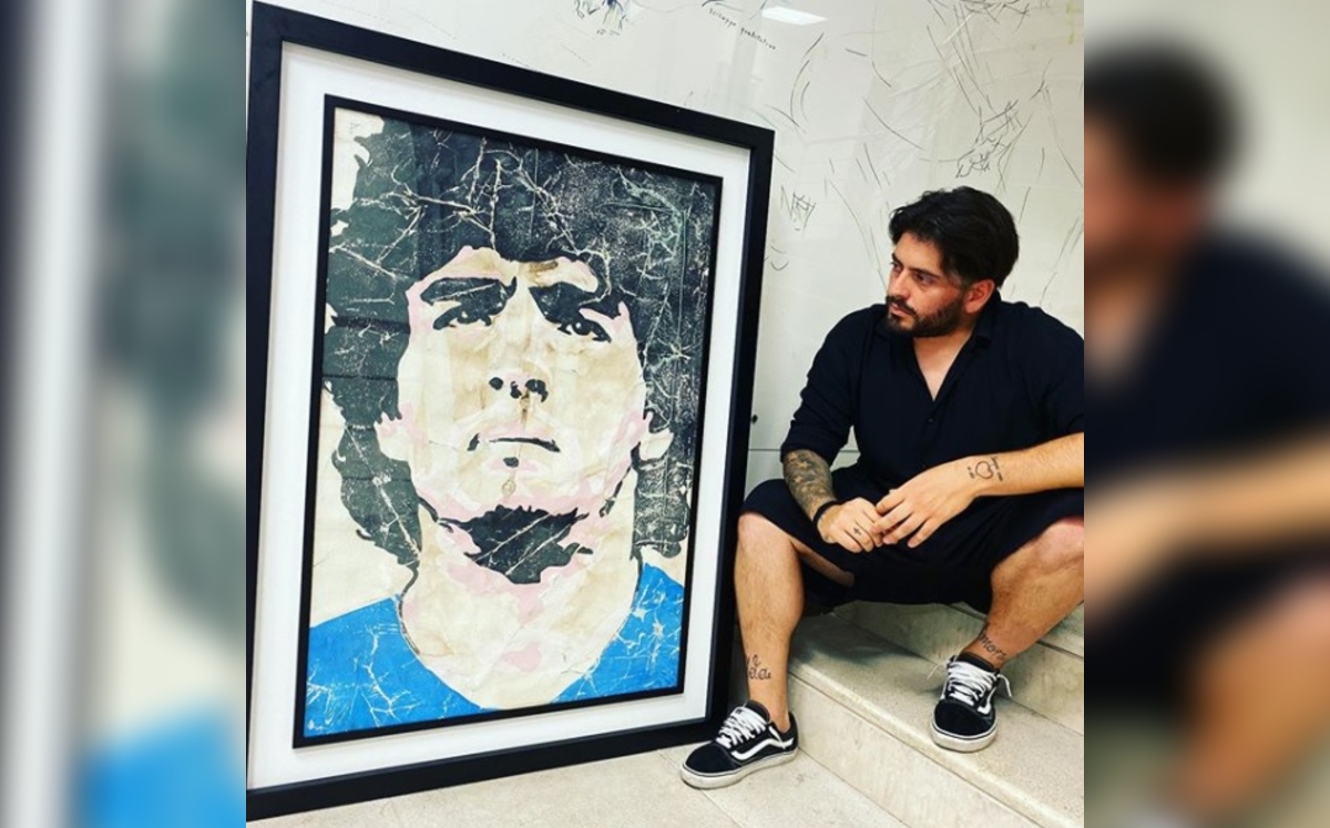 Hijo de Diego Maradona manda mensaje de apoyo a su padre (Instagram @diegomaradonajunior)