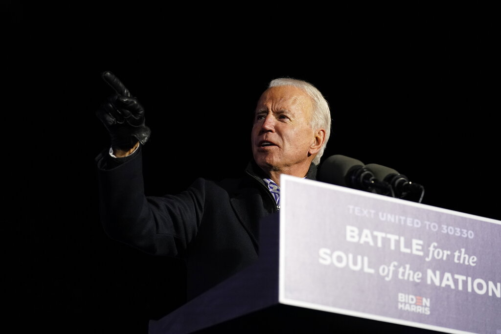 Joe Biden, candidato demócrata a la Casa Blanca. | AP