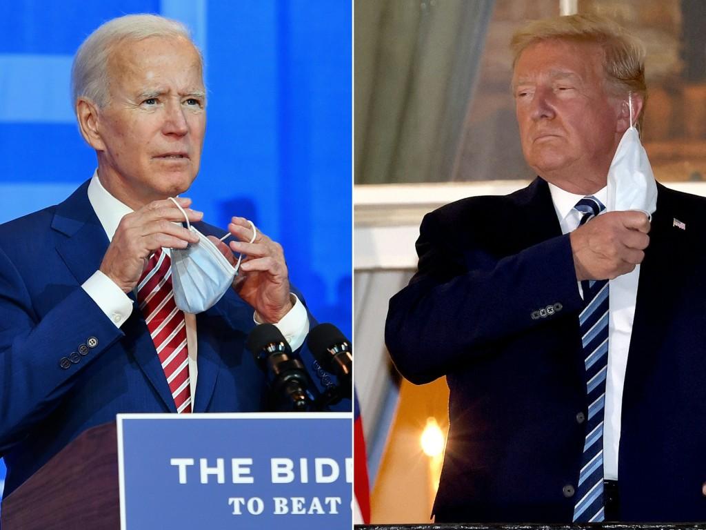 Joe Biden y Donald Trump en la carrera por la presidencia de Estados Unidos. | AFP