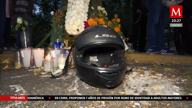 #JusticiaParaGE: piden atender caso de motociclista atropellado en Coyoacán