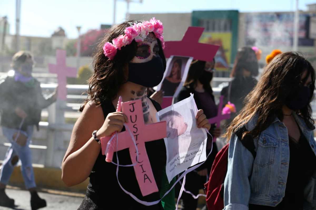 Marcharon por calles alrededor de la rotonda para pedir justicia. (Jorge Sánchez)