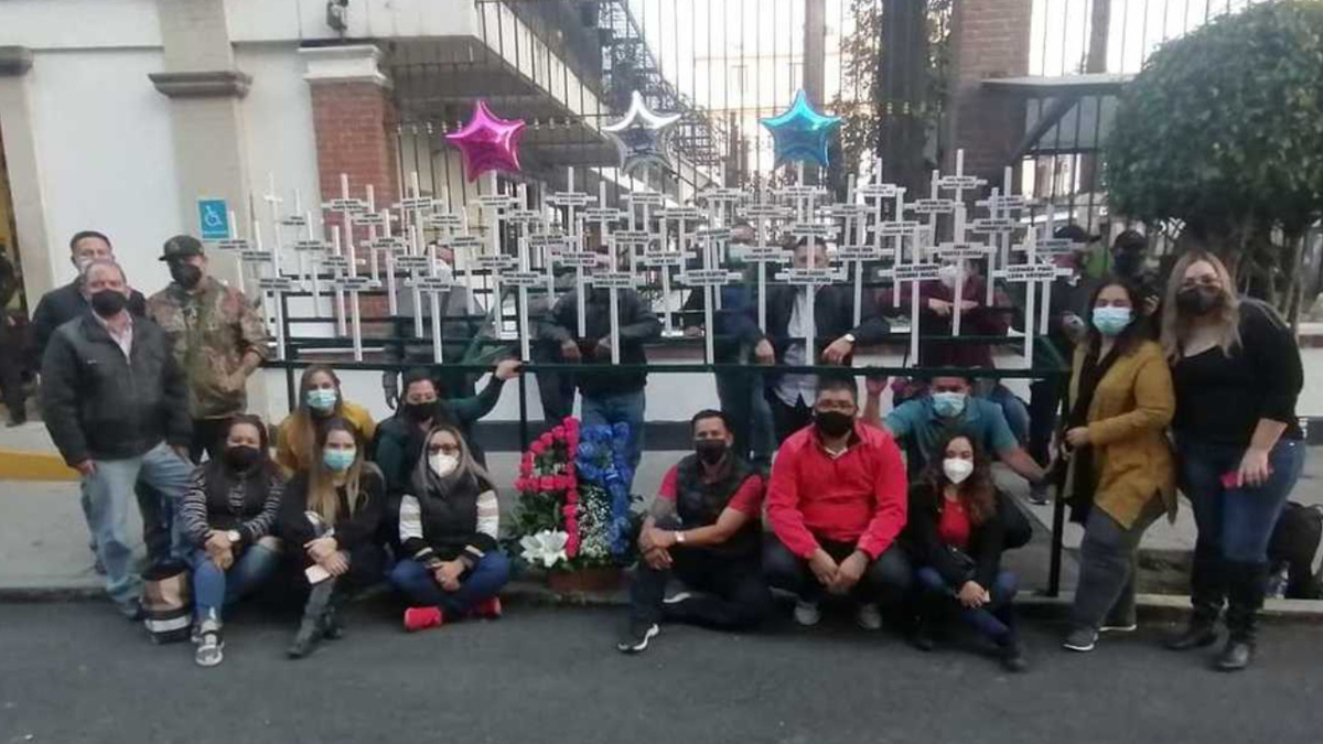 Papás de guardería ABC protestan en Segob