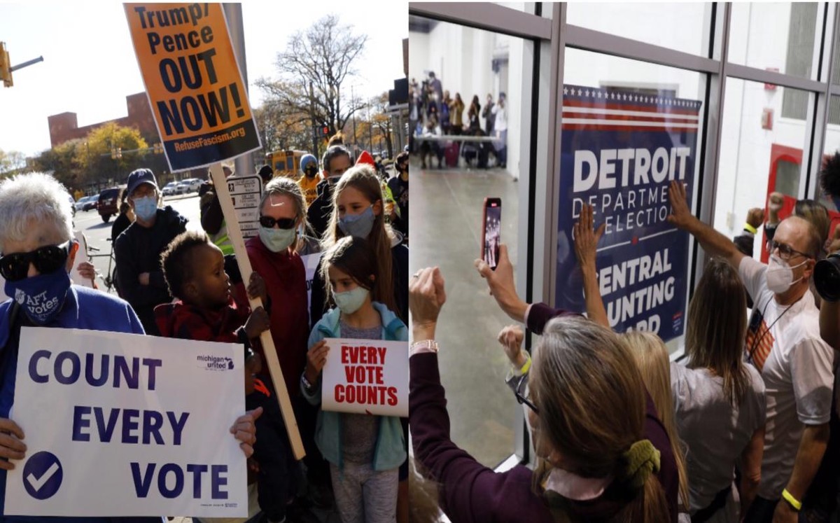 Simpatizantes de Joe Biden y Donald Trump salen a las calles | Especial