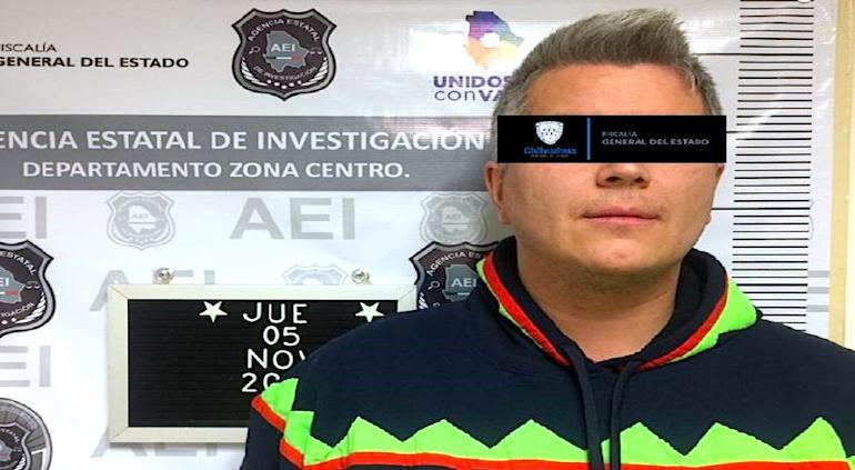 El ex funcionario fue detenido por la Fiscalía de Chihuahua.